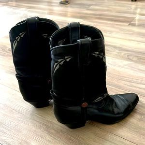 Vintage Black Women’s Boots, Laredo Great Western Boot Co, Size 8.